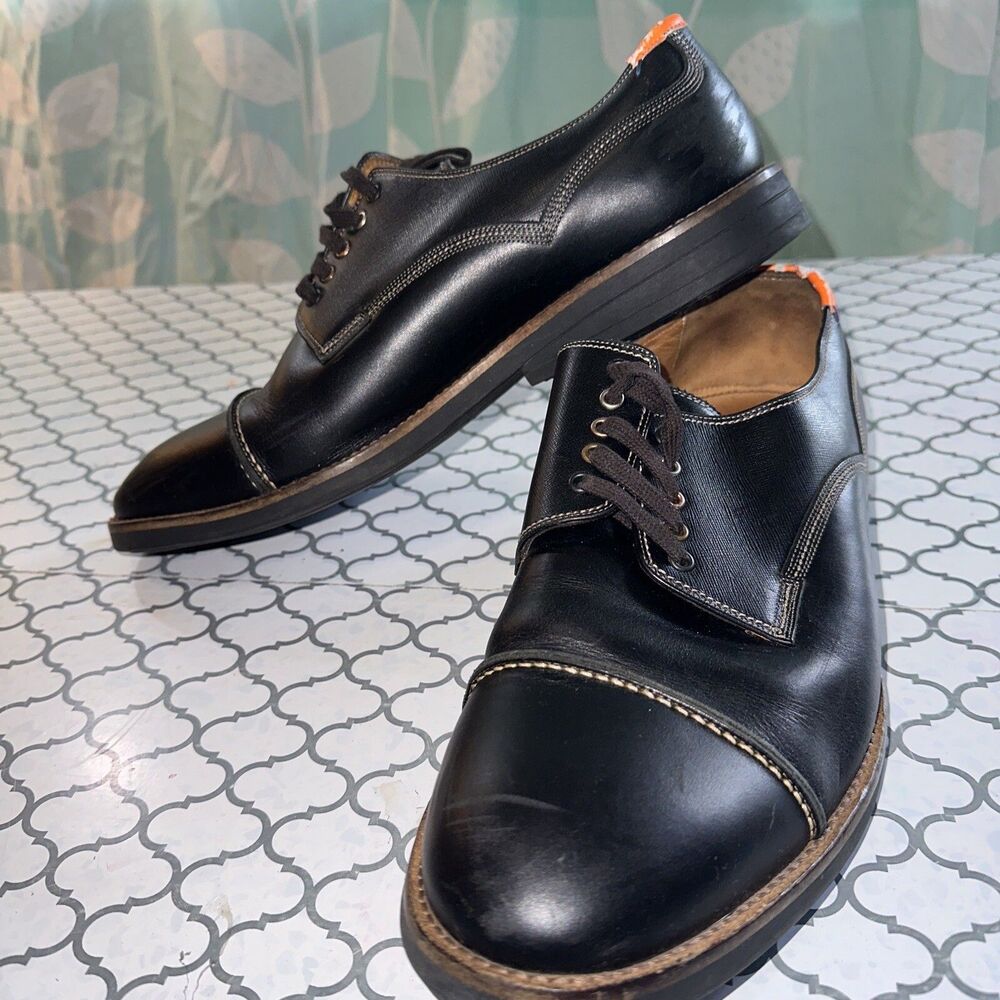 Men’s 44 Paul Smith Oxford Black Leather 11 M UK10